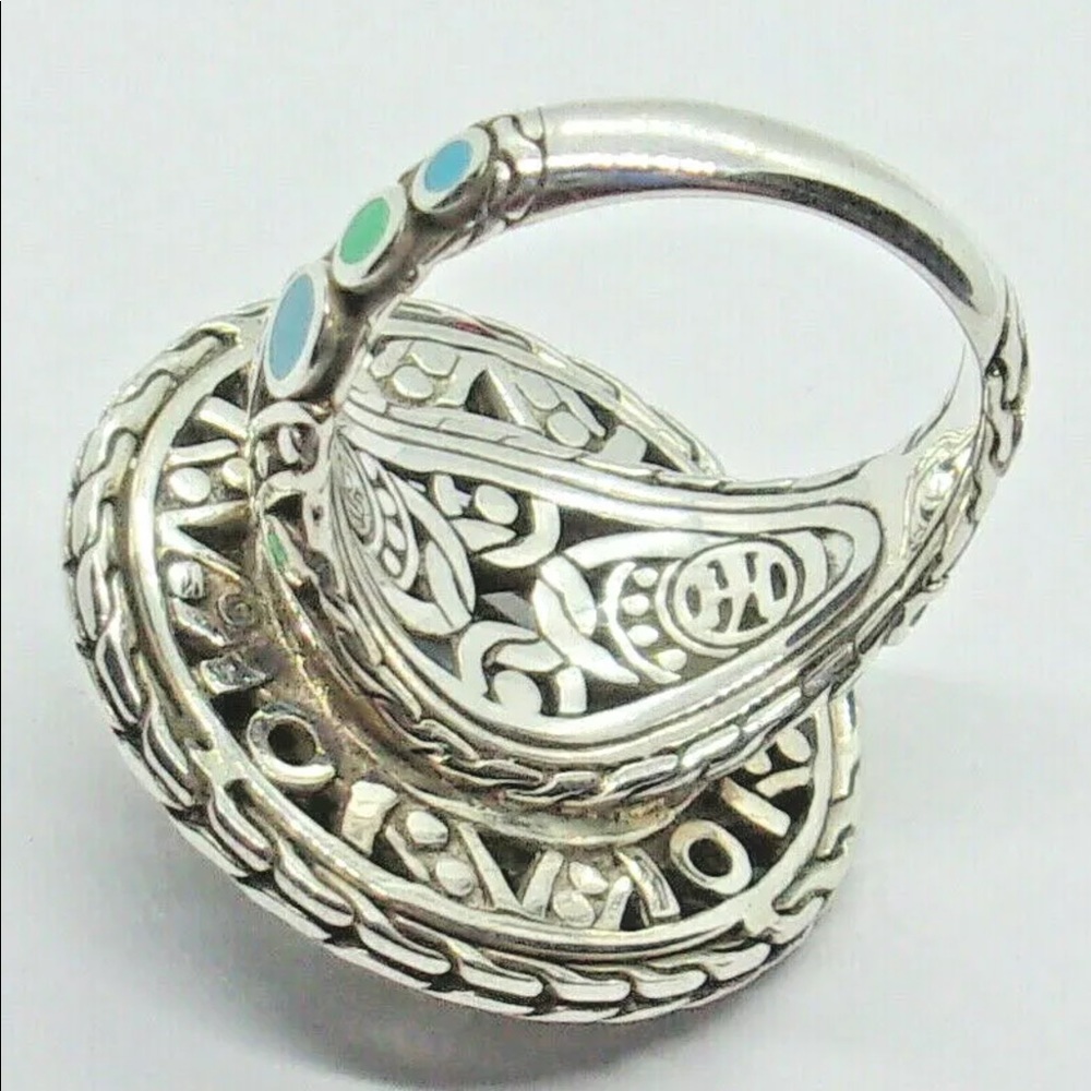 John Hardy Sterling Silver Ring! 7 - Picture 7 of 8